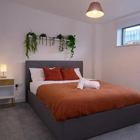 Stylish 2bed 2bath Apt, Leeds, Sleeps 4 Apartment Leeds (West Yorkshire)